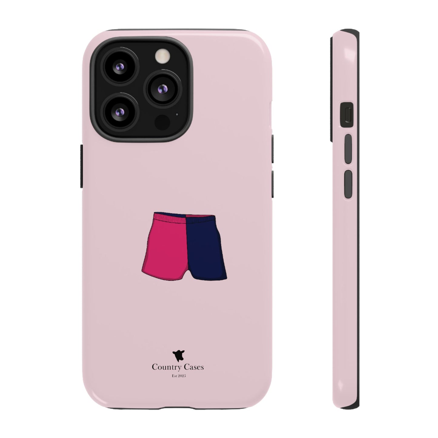 Two toned short phone case