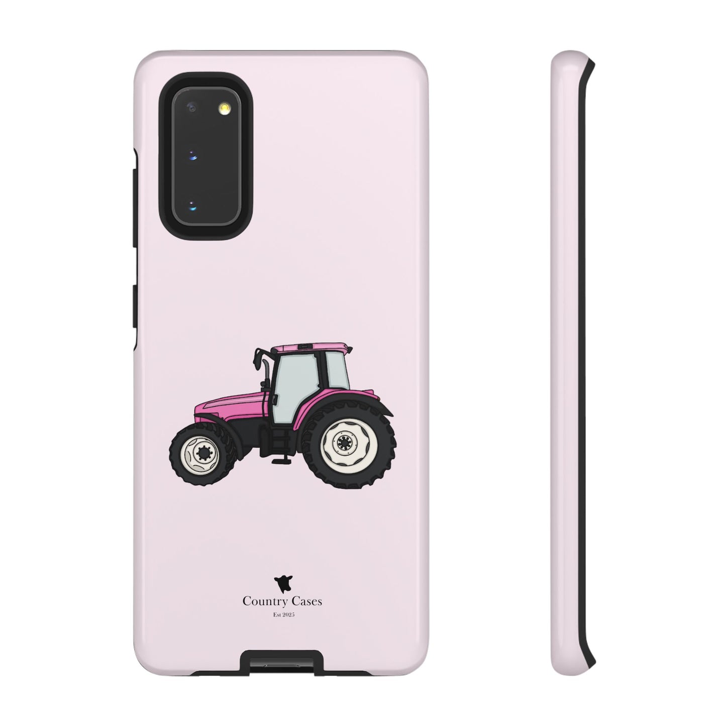 Android pink tractor case