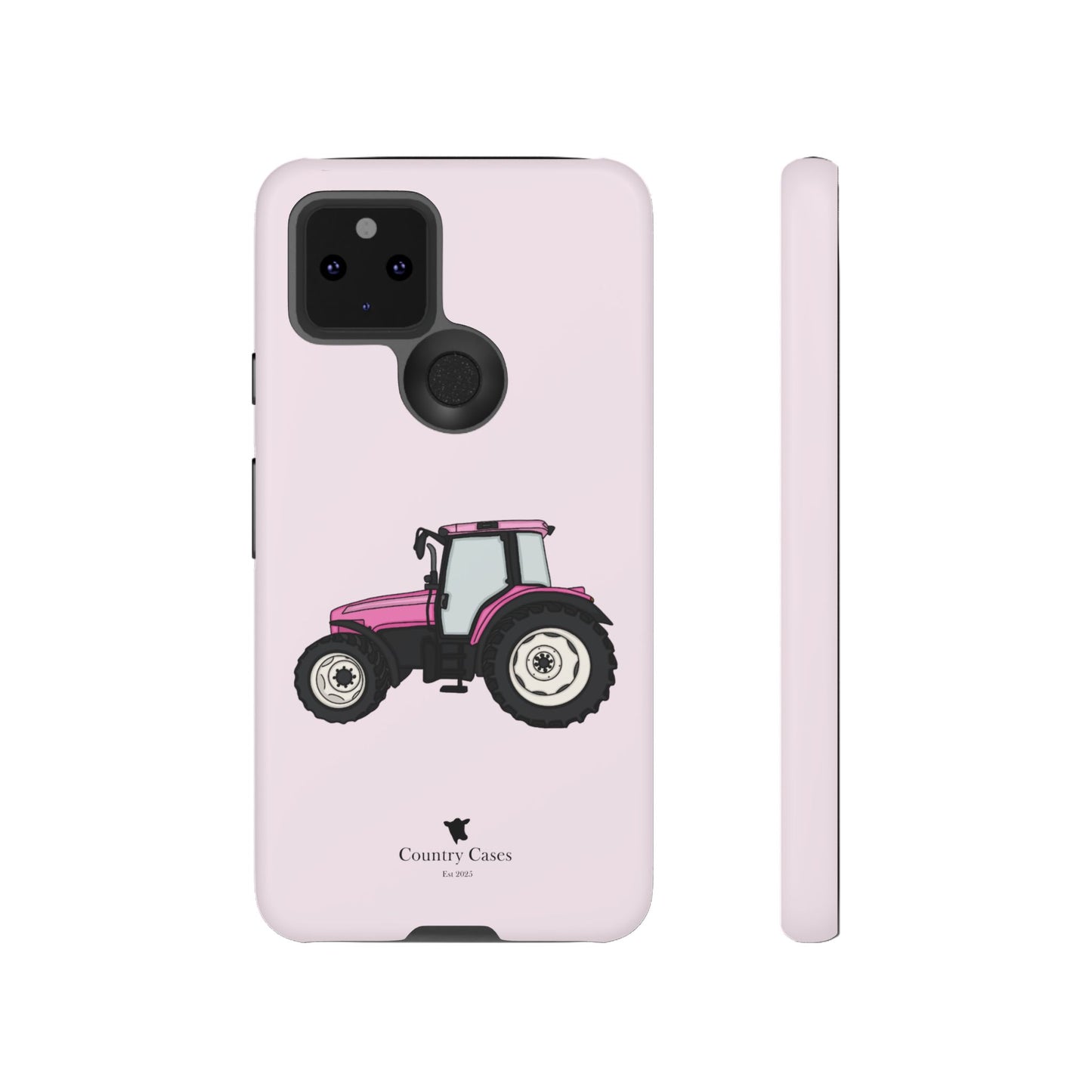 Android pink tractor case
