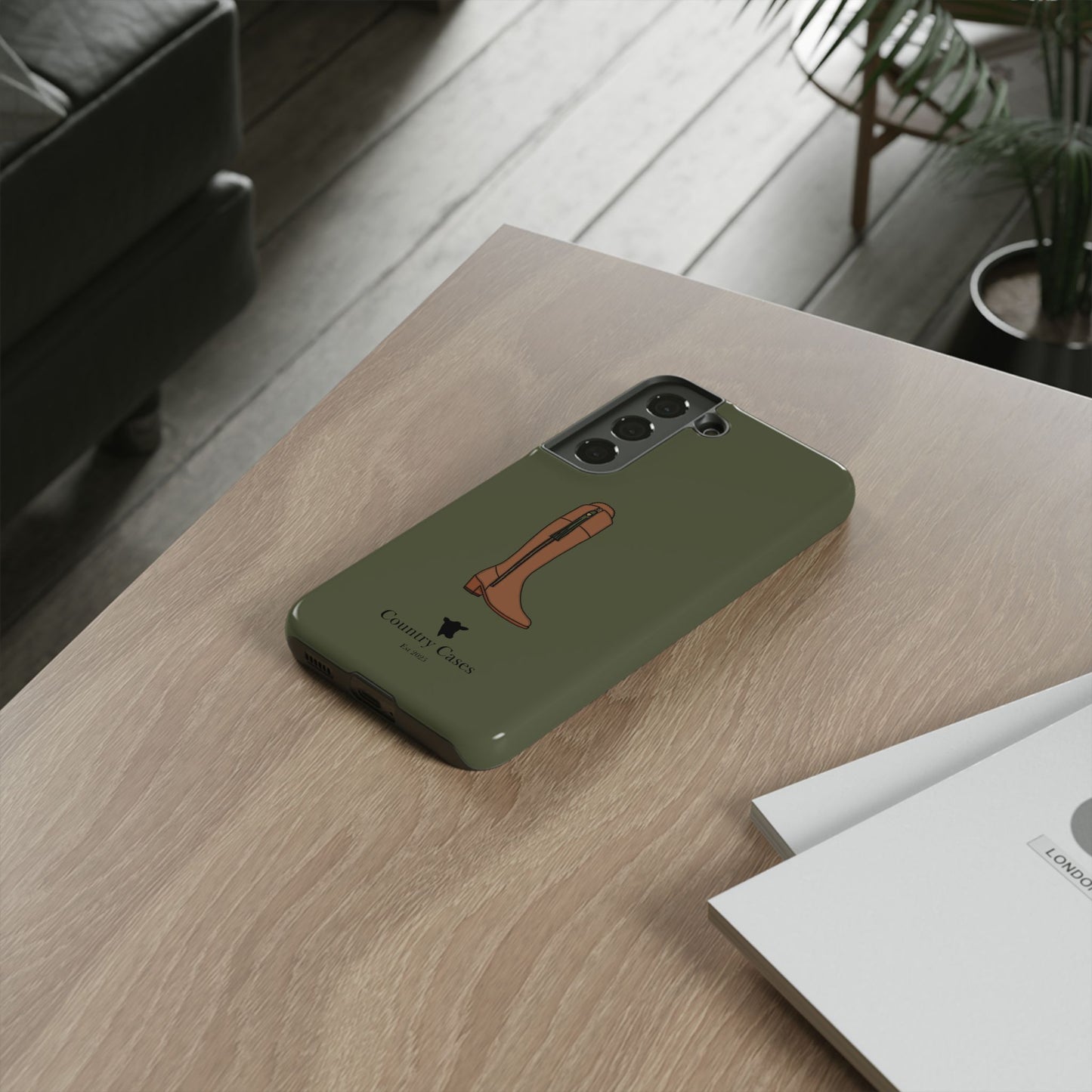 Android Green Boot Case