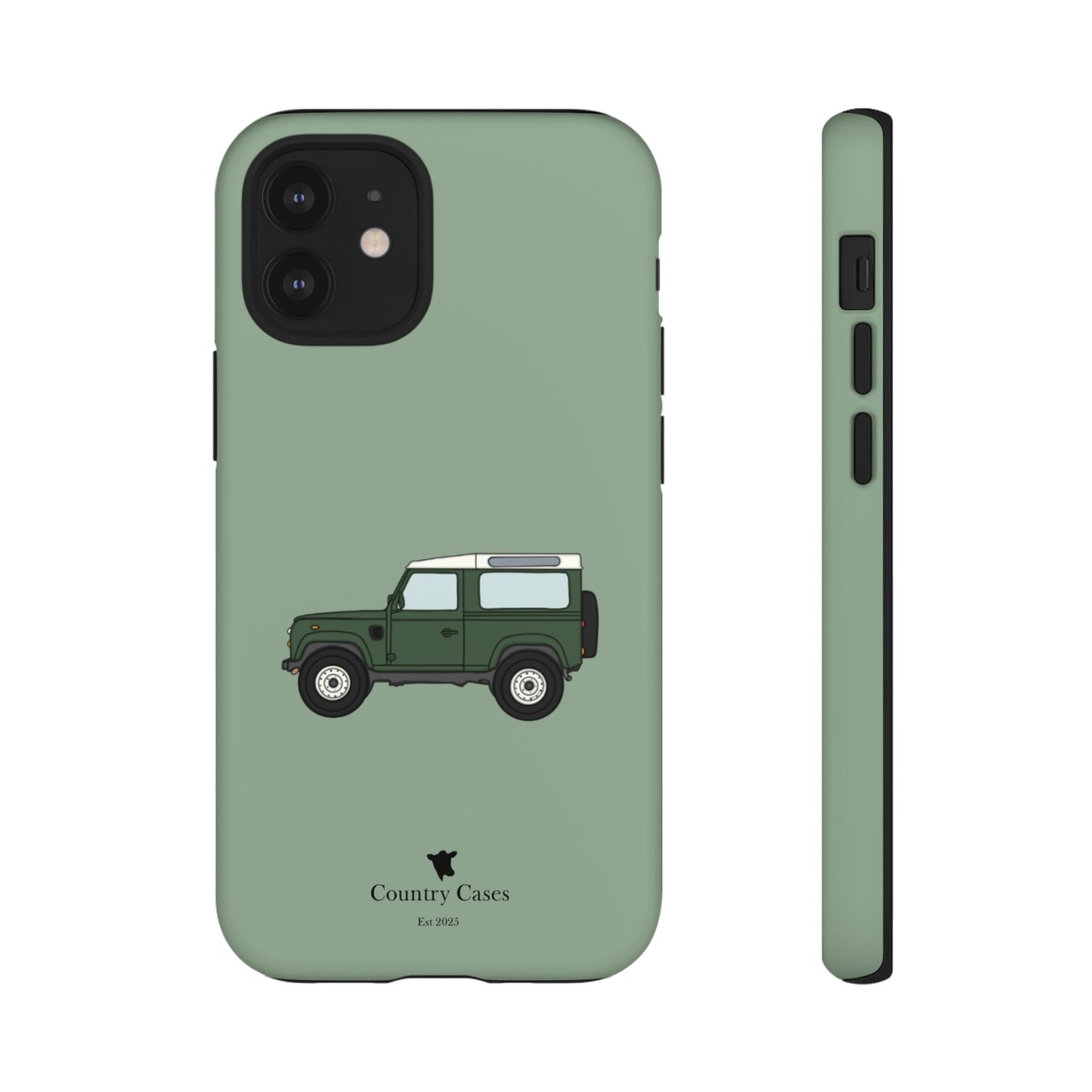 Green landy phone case