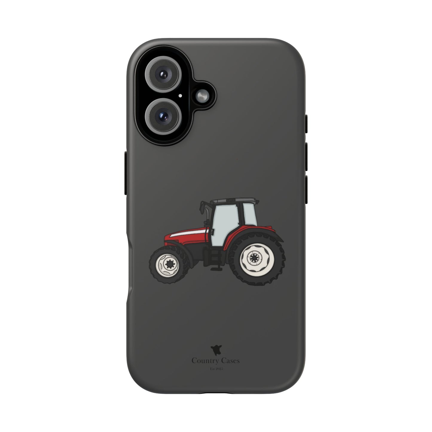 Red tractor case