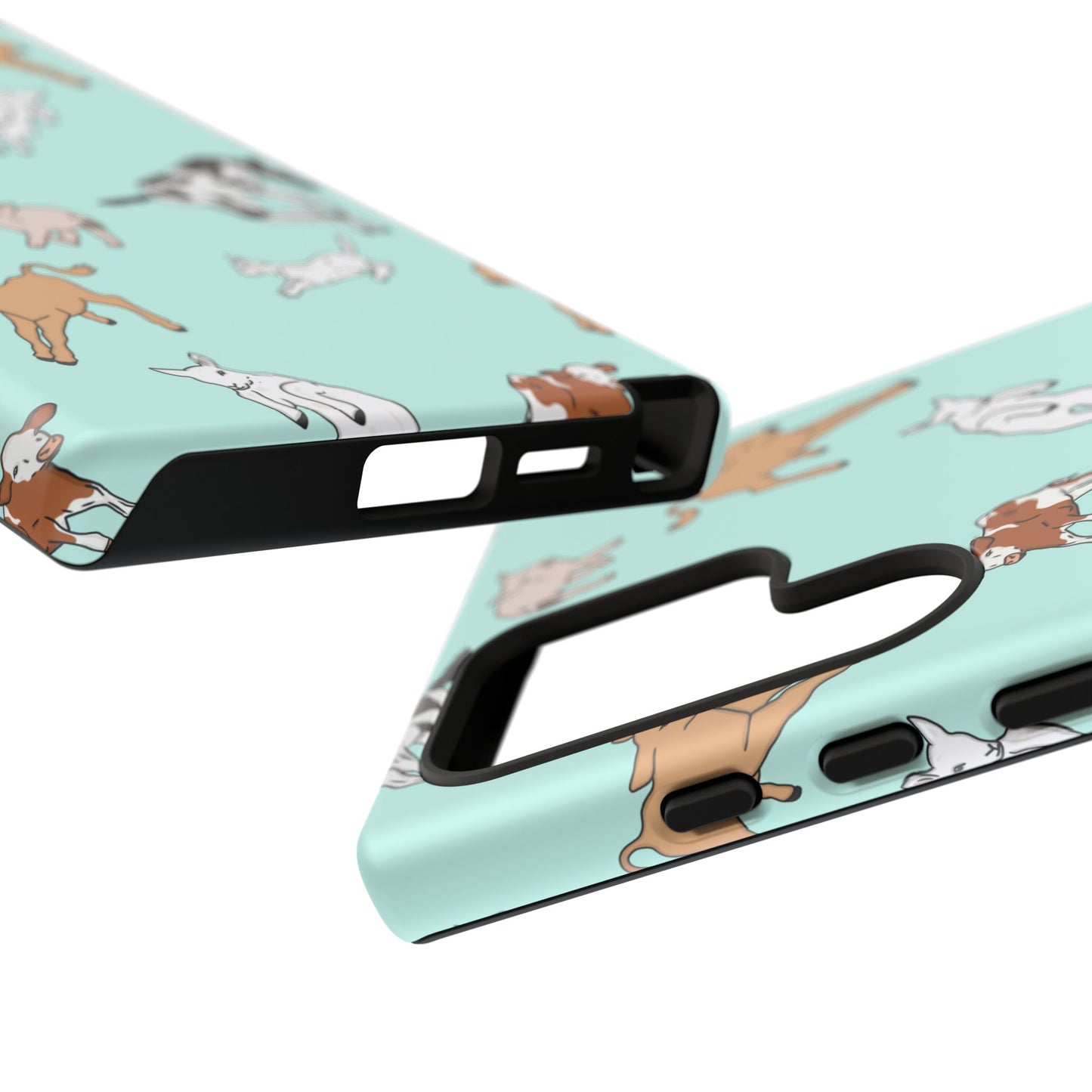 Android farmyard Freinds Blue Case