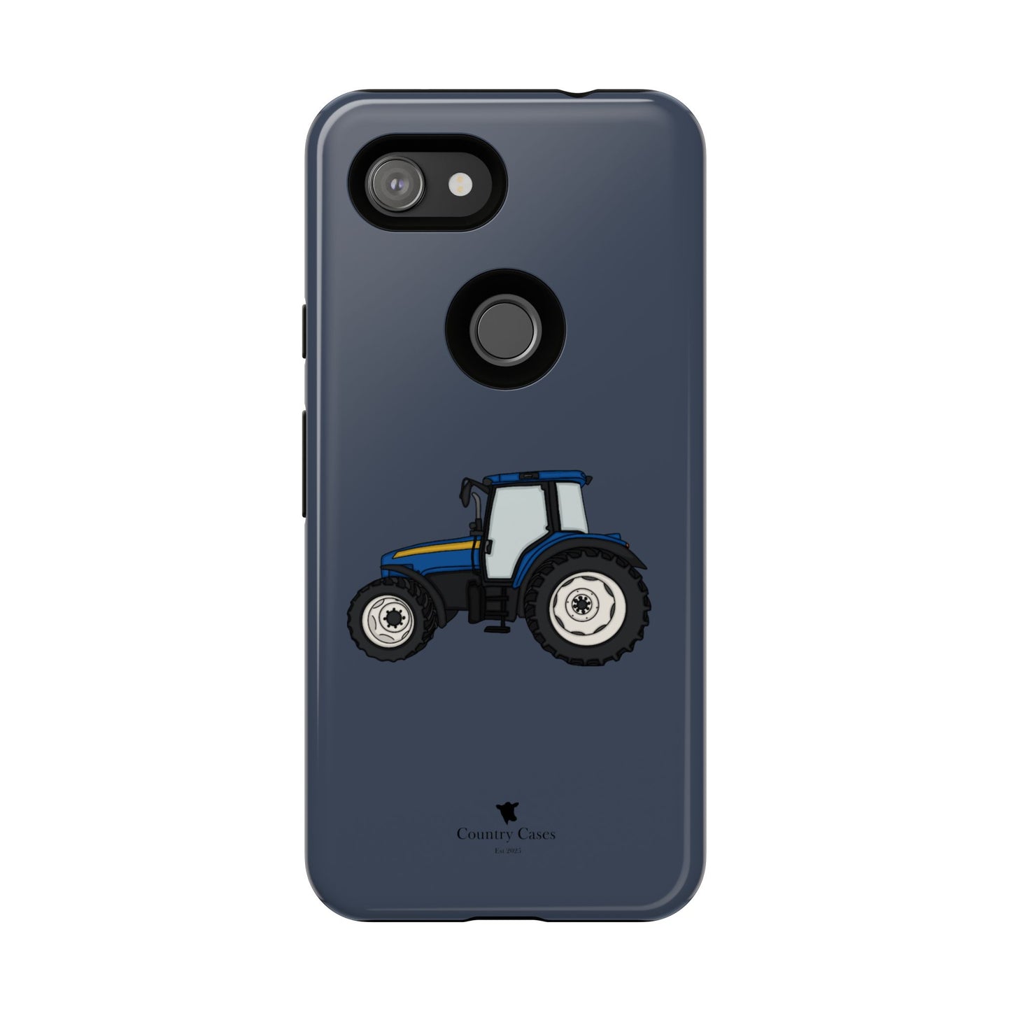 Android blue tractor case