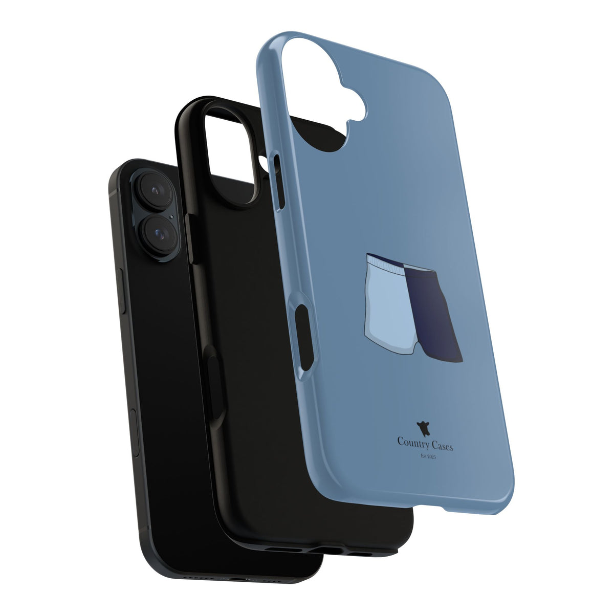 Blue Shorts Case