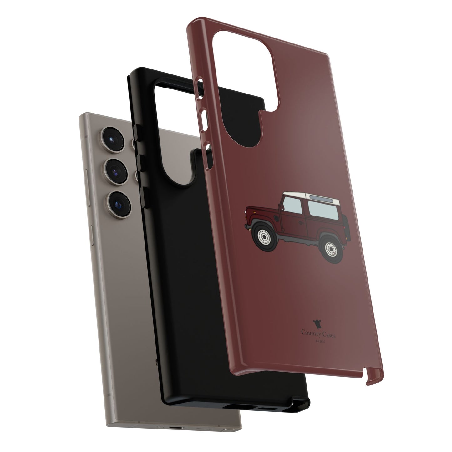 Android berry red landy case