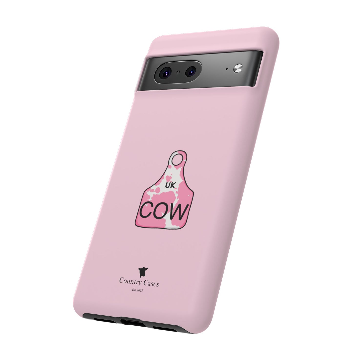 Android pink ear tag case