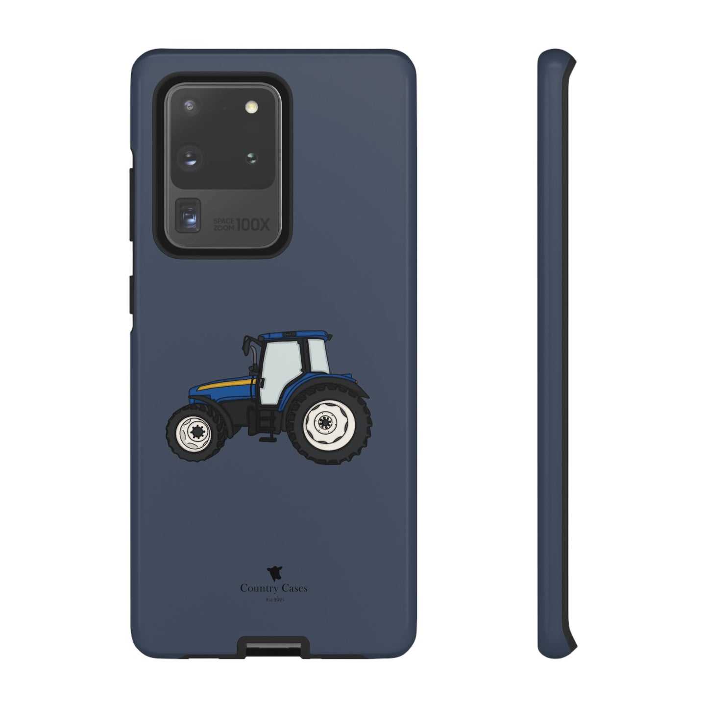 Android blue tractor case
