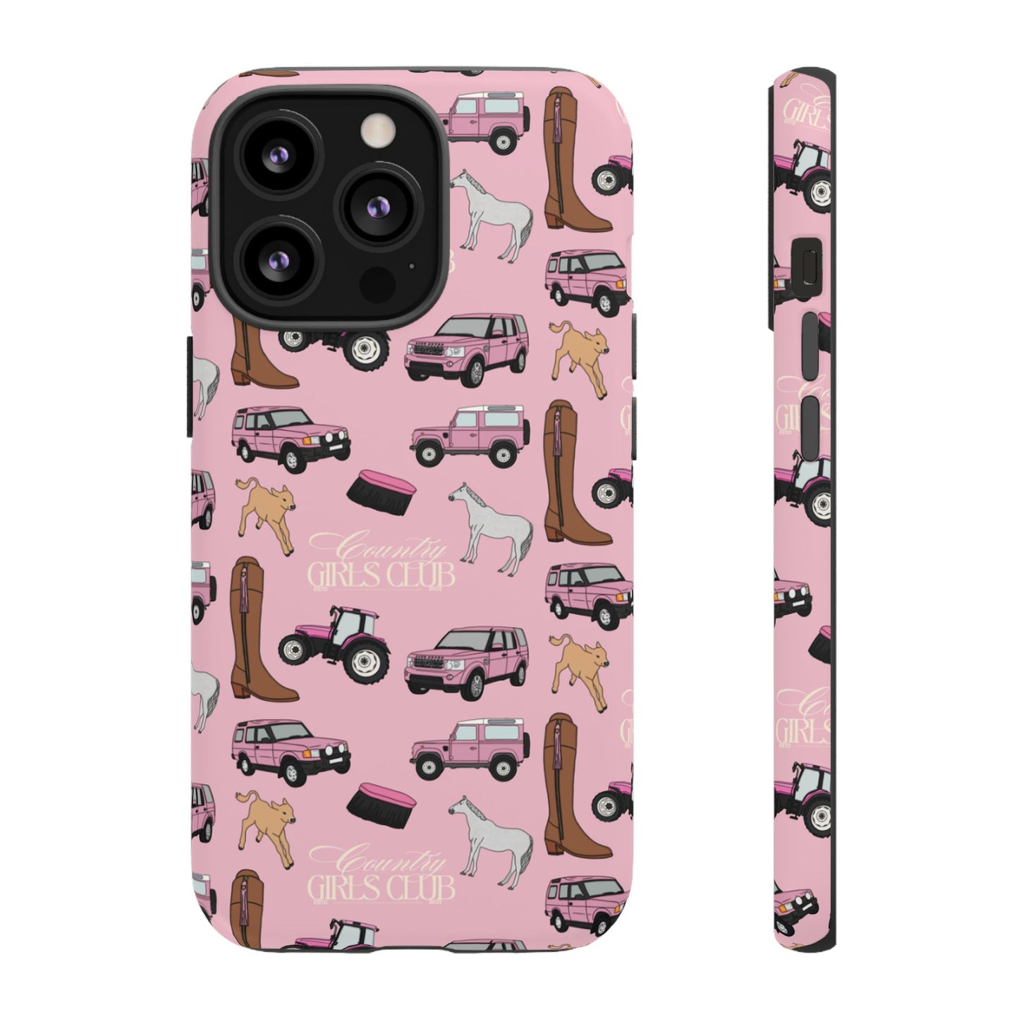 Pink Country Girls Club Case