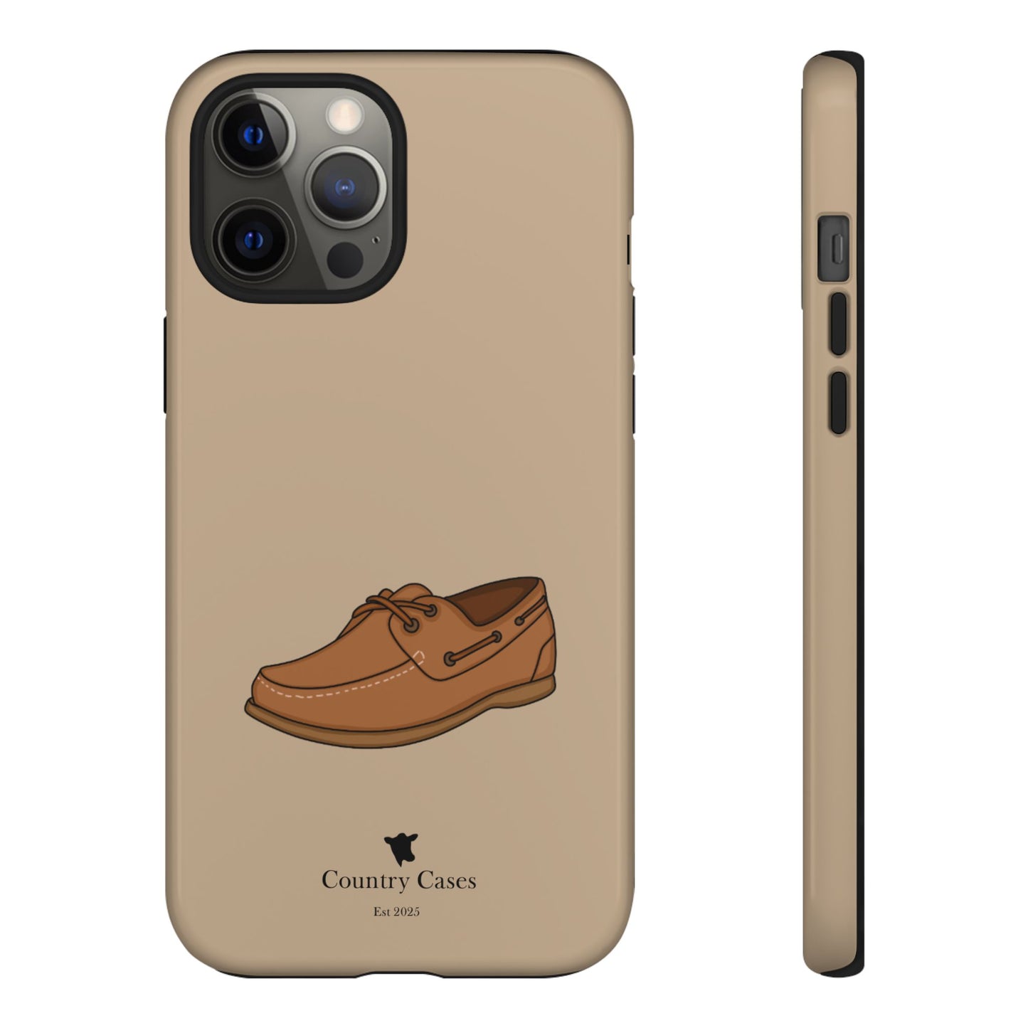 Classic boat shoe phone case