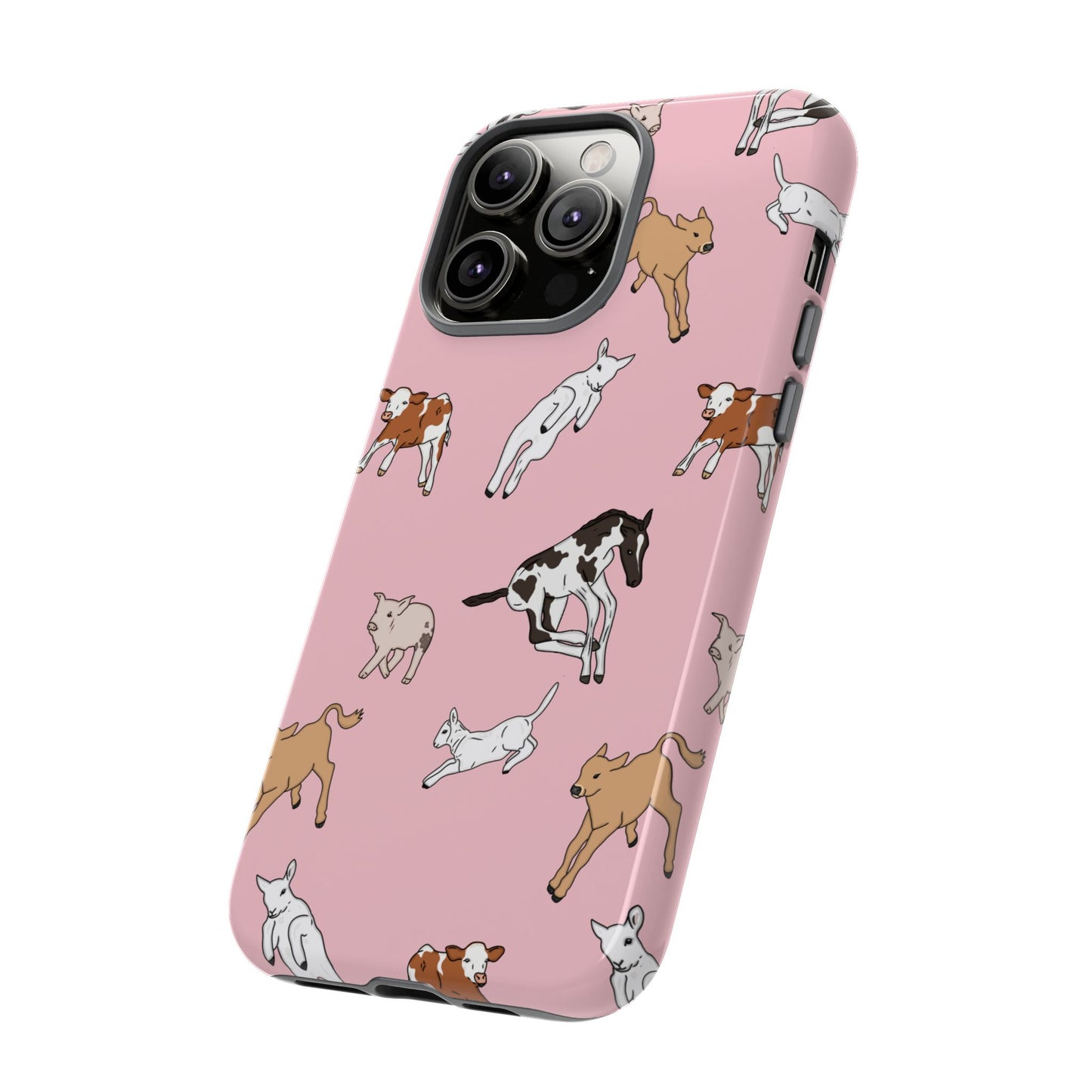 Farmyard Friends Pink Case