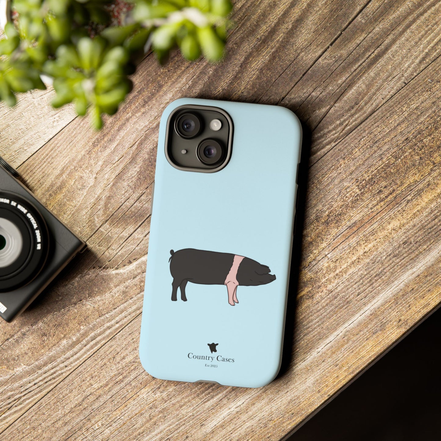 Saddleback Pig Case