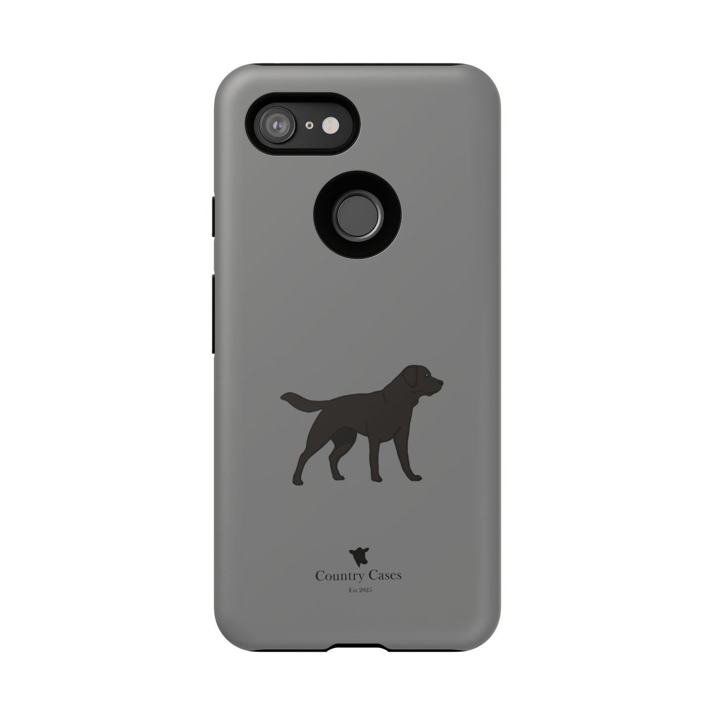 Android black Labrador case