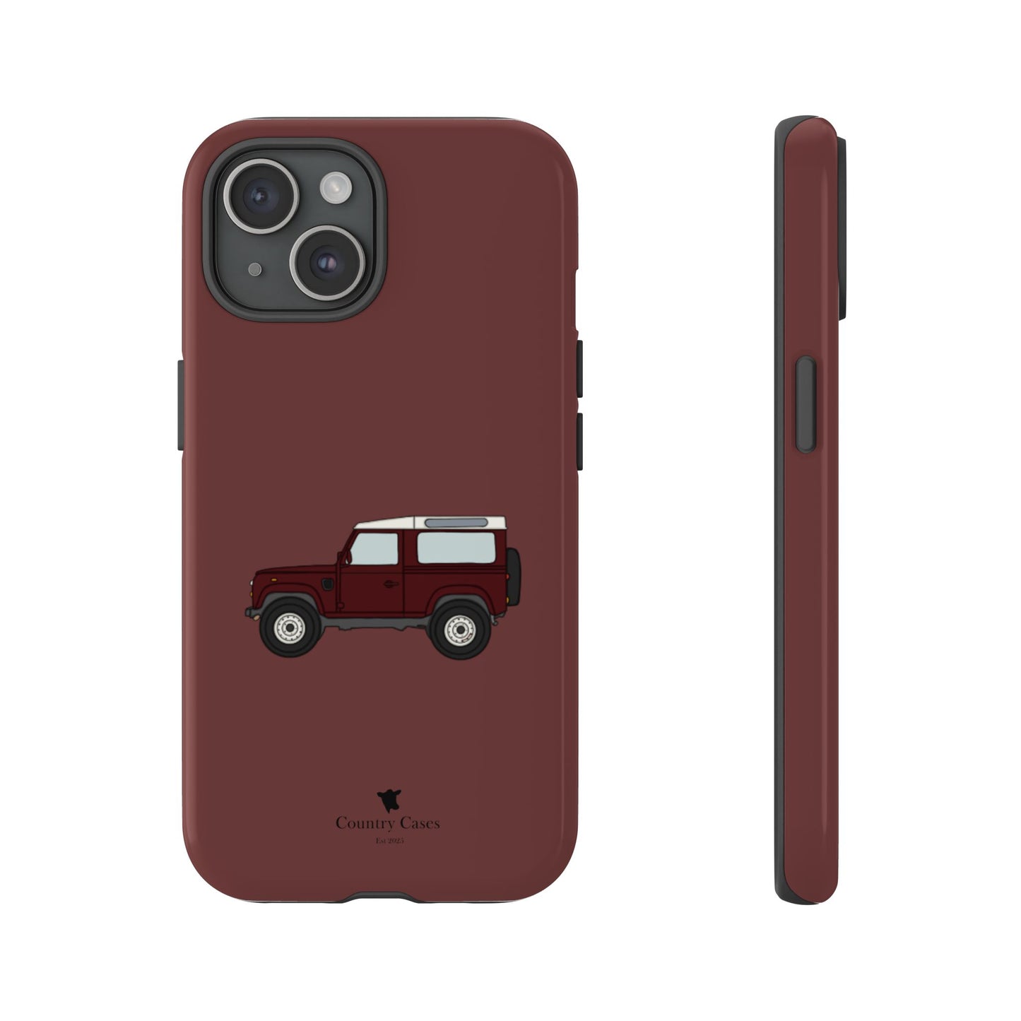 Berry red landy case