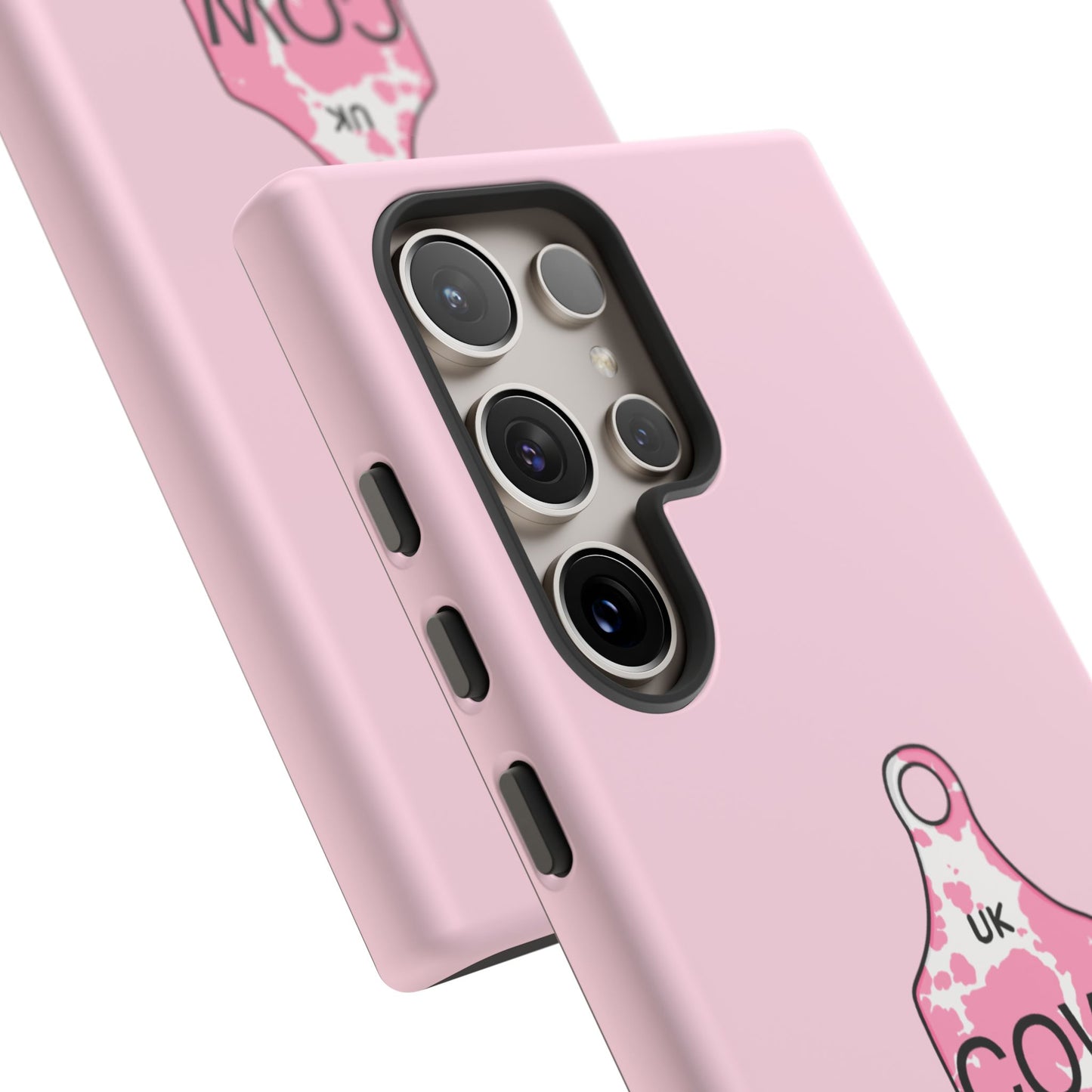Android pink ear tag case
