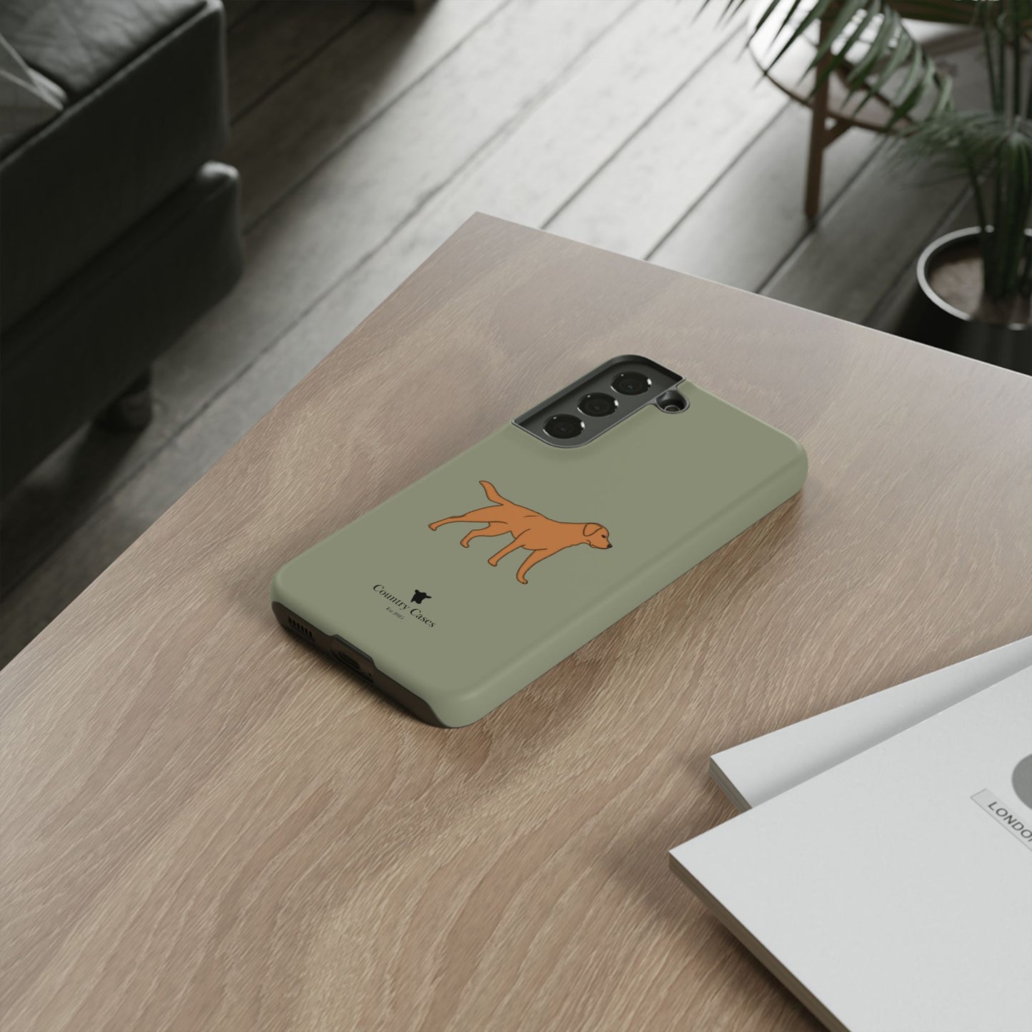 Android fox red Labrador case