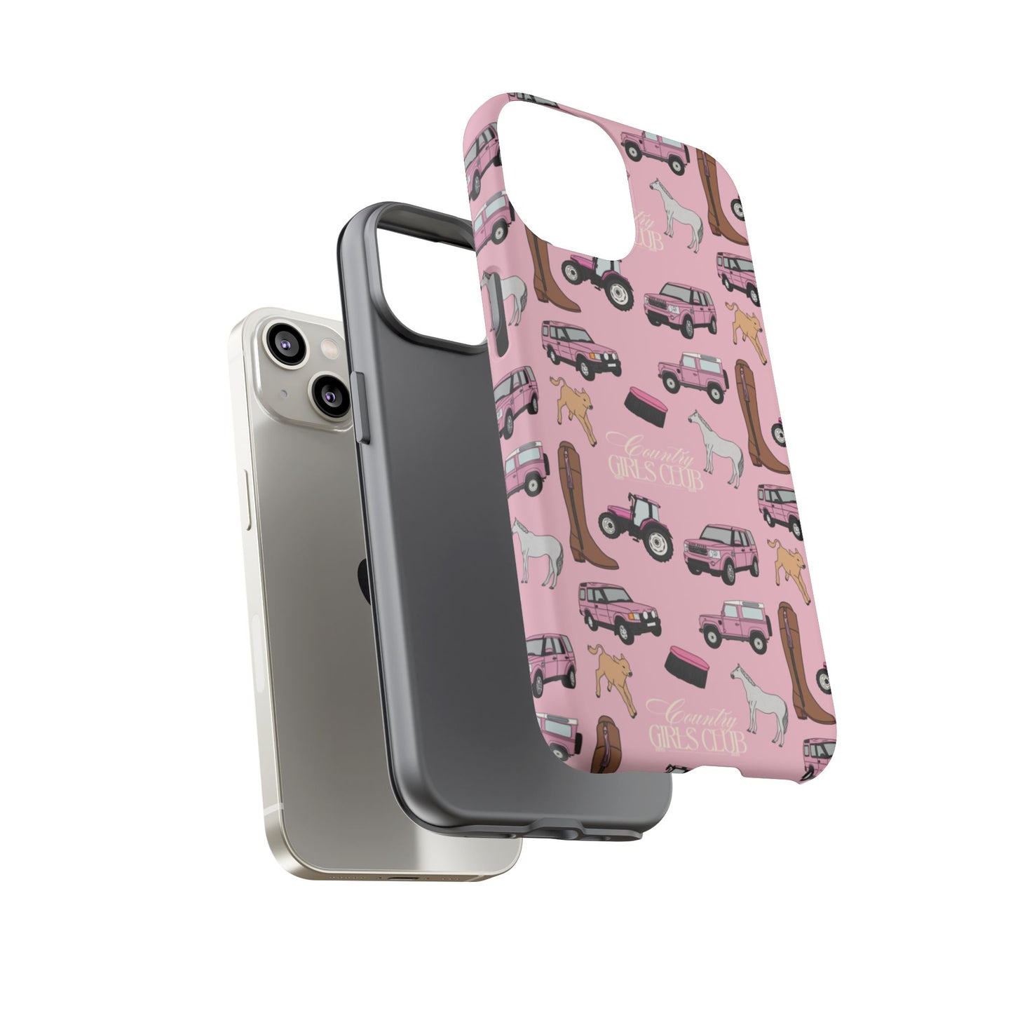 Pink Country Girls Club Case