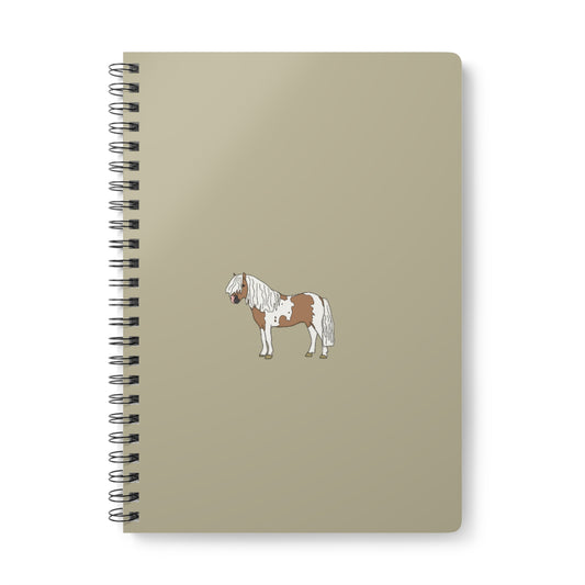 Shetland pony notebook