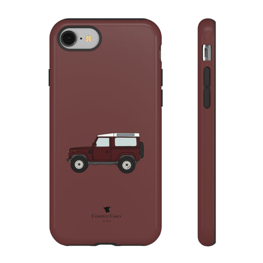 Berry red landy case
