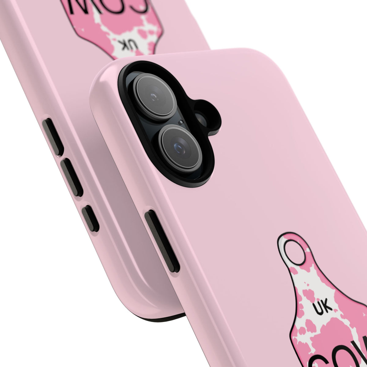 Pink Ear Tag Case