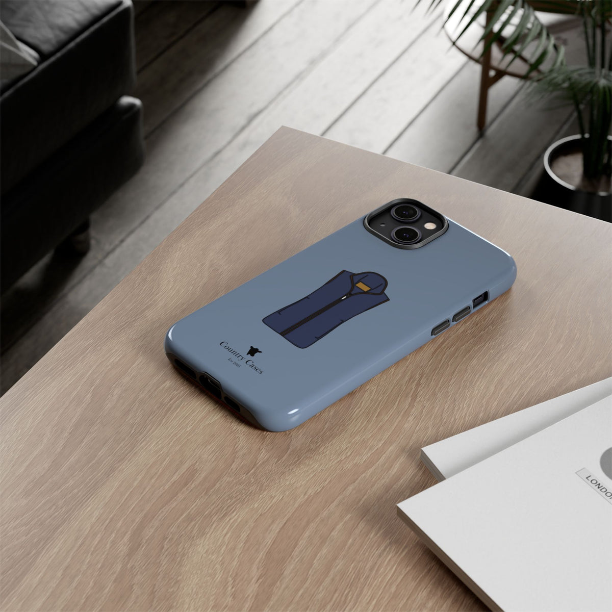 Blue Fleece Case