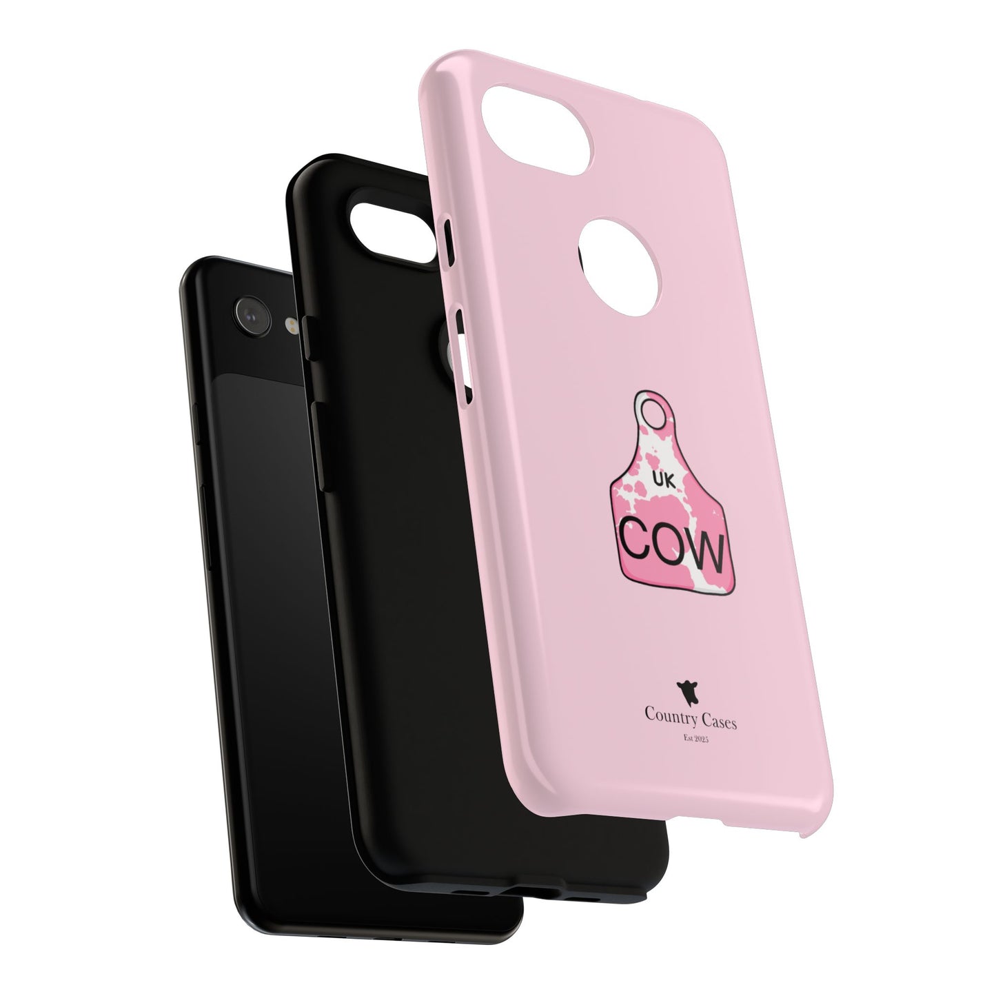 Android pink ear tag case