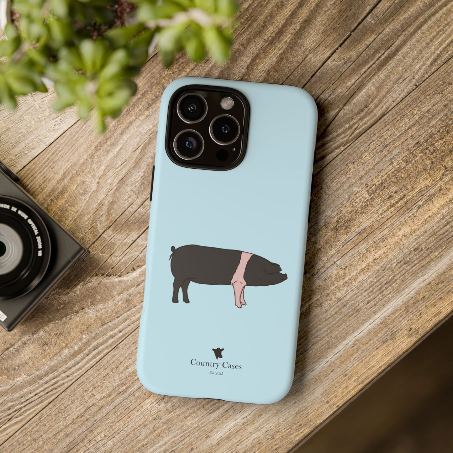 Saddleback Pig Case