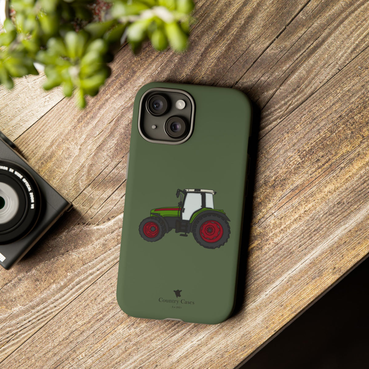 Green Tractor Case