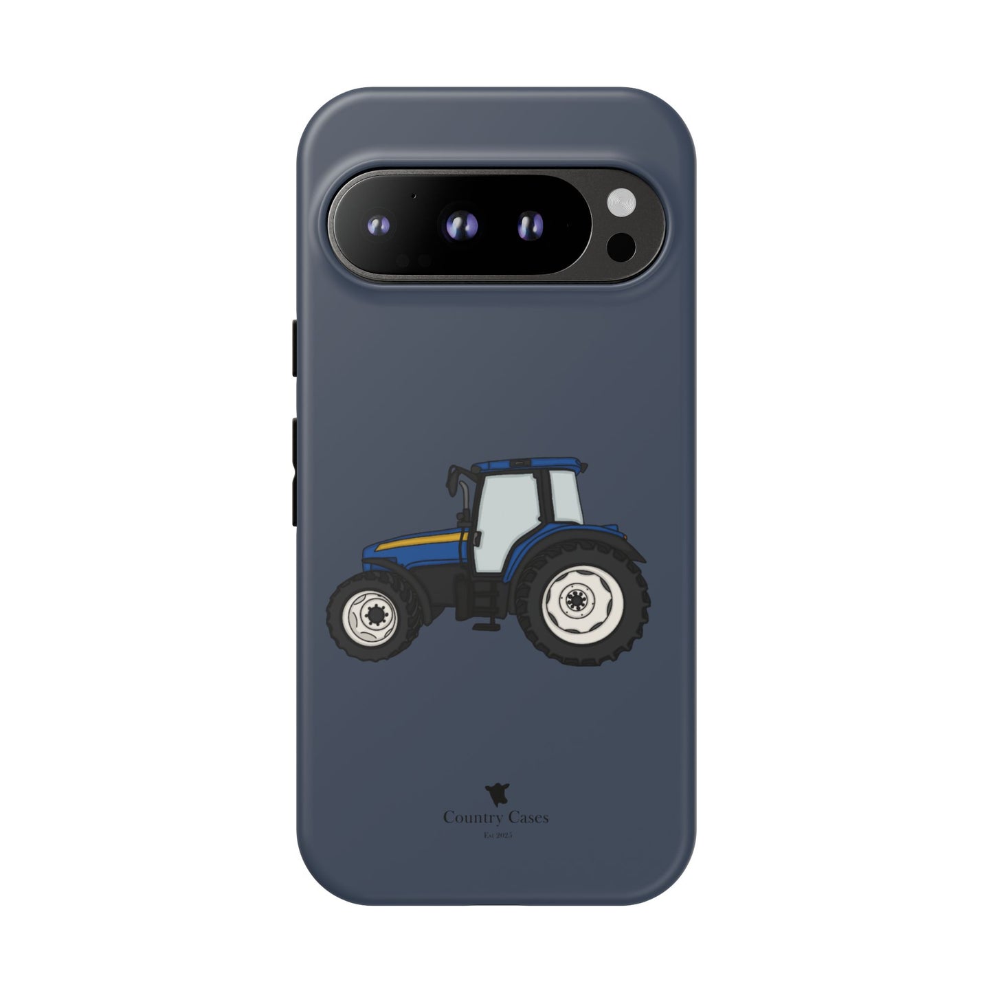 Android blue tractor case