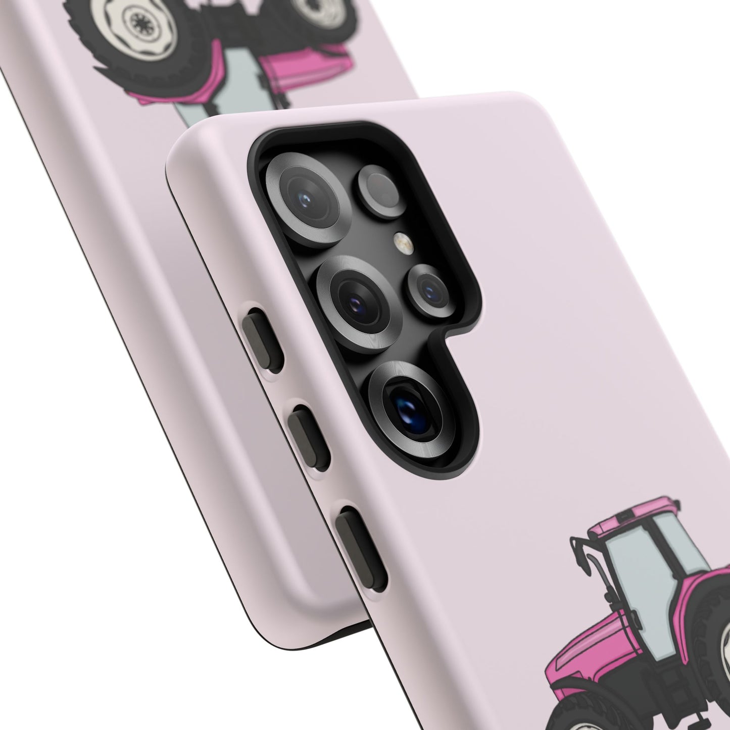 Android pink tractor case