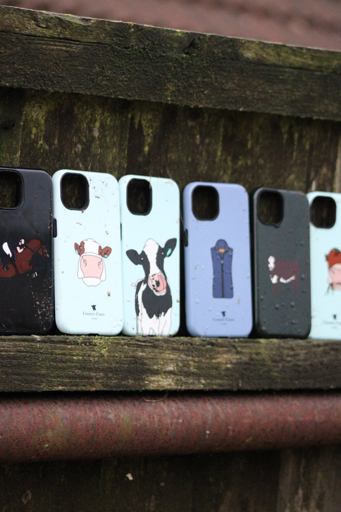 Android blue waistcoat case