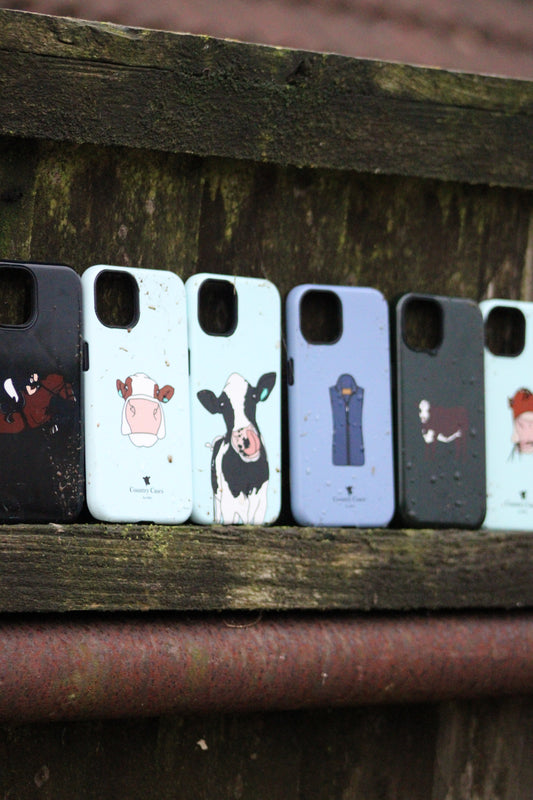 Blue fleece case