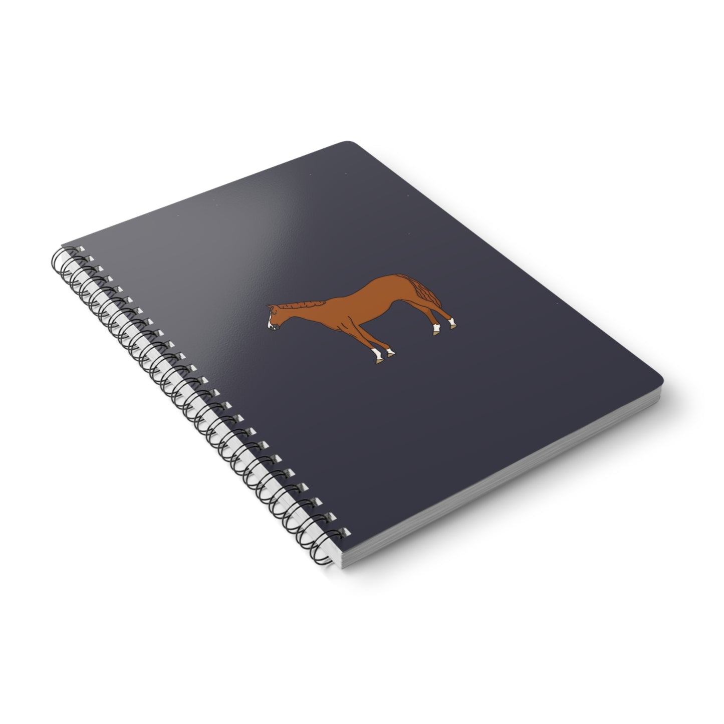 Chestnut horse notebook