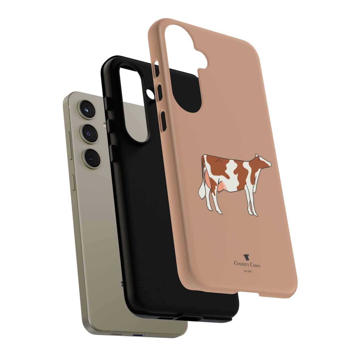Android red and white Holstein case