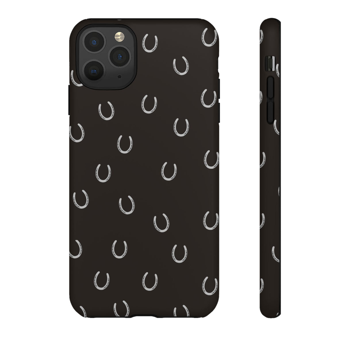 Wood Horse Shoe Case