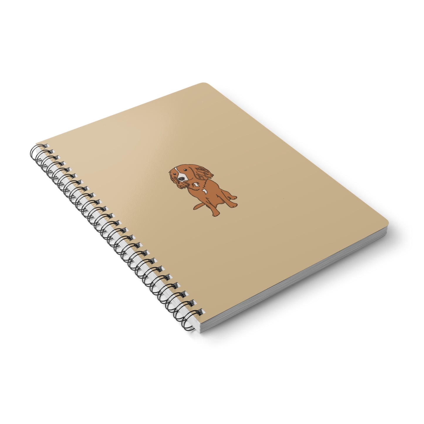 Golden spaniel notebook
