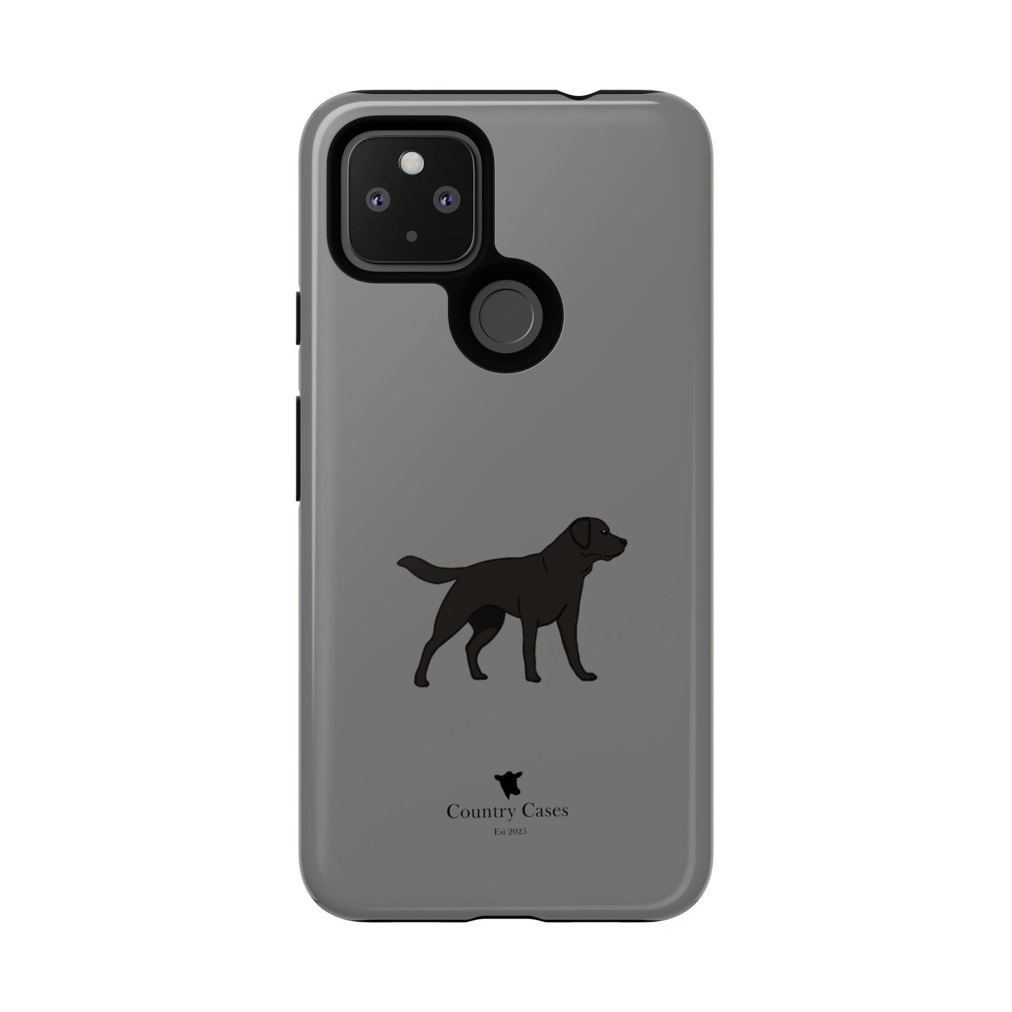 Android black Labrador case