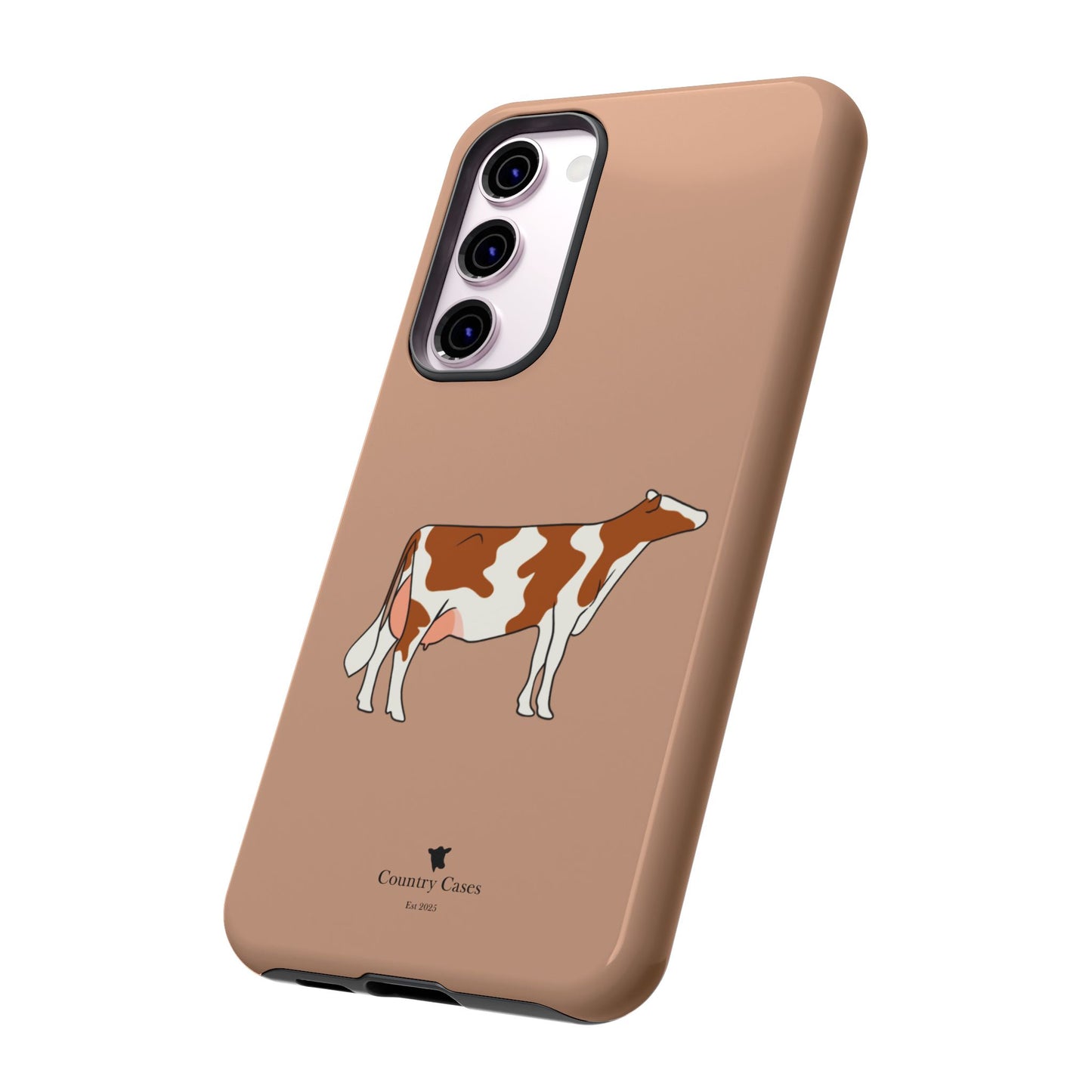 Android red and white Holstein case