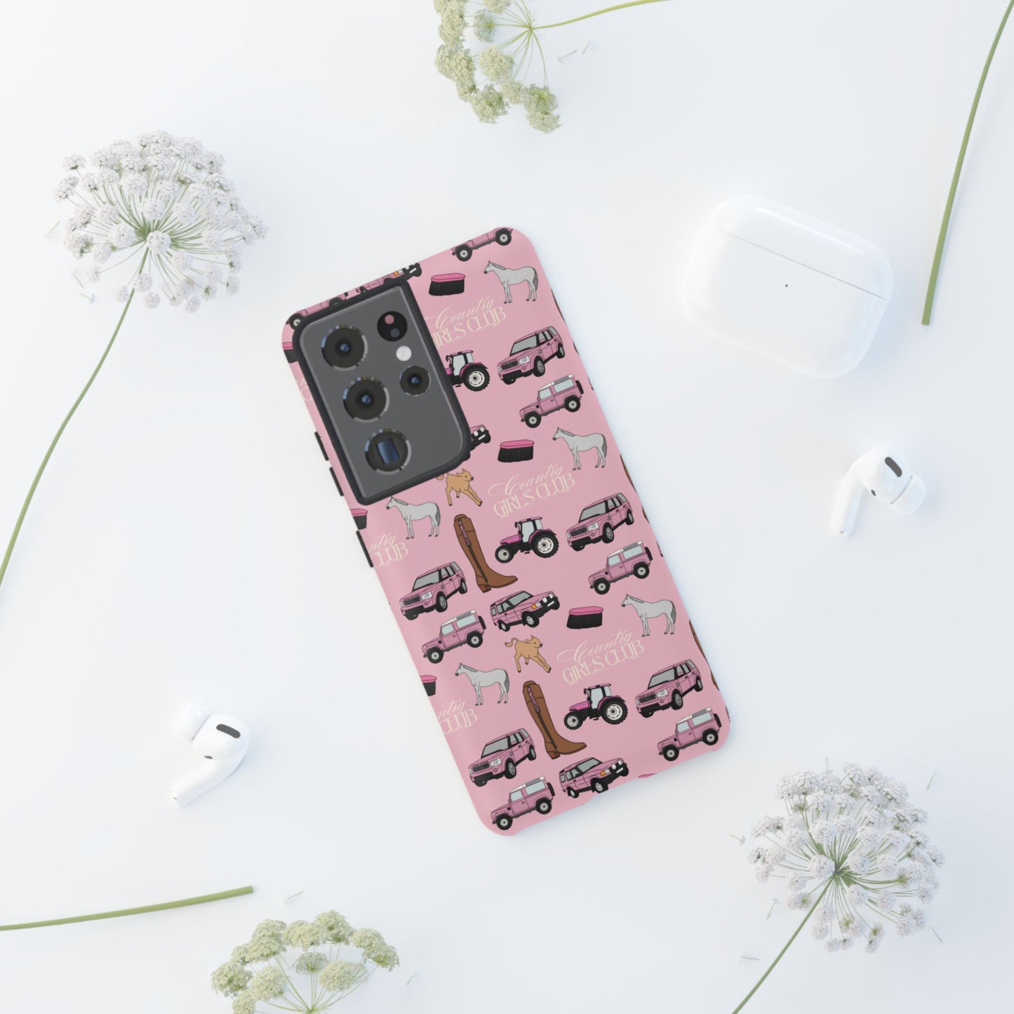 Android Pink Country Girls Club Case