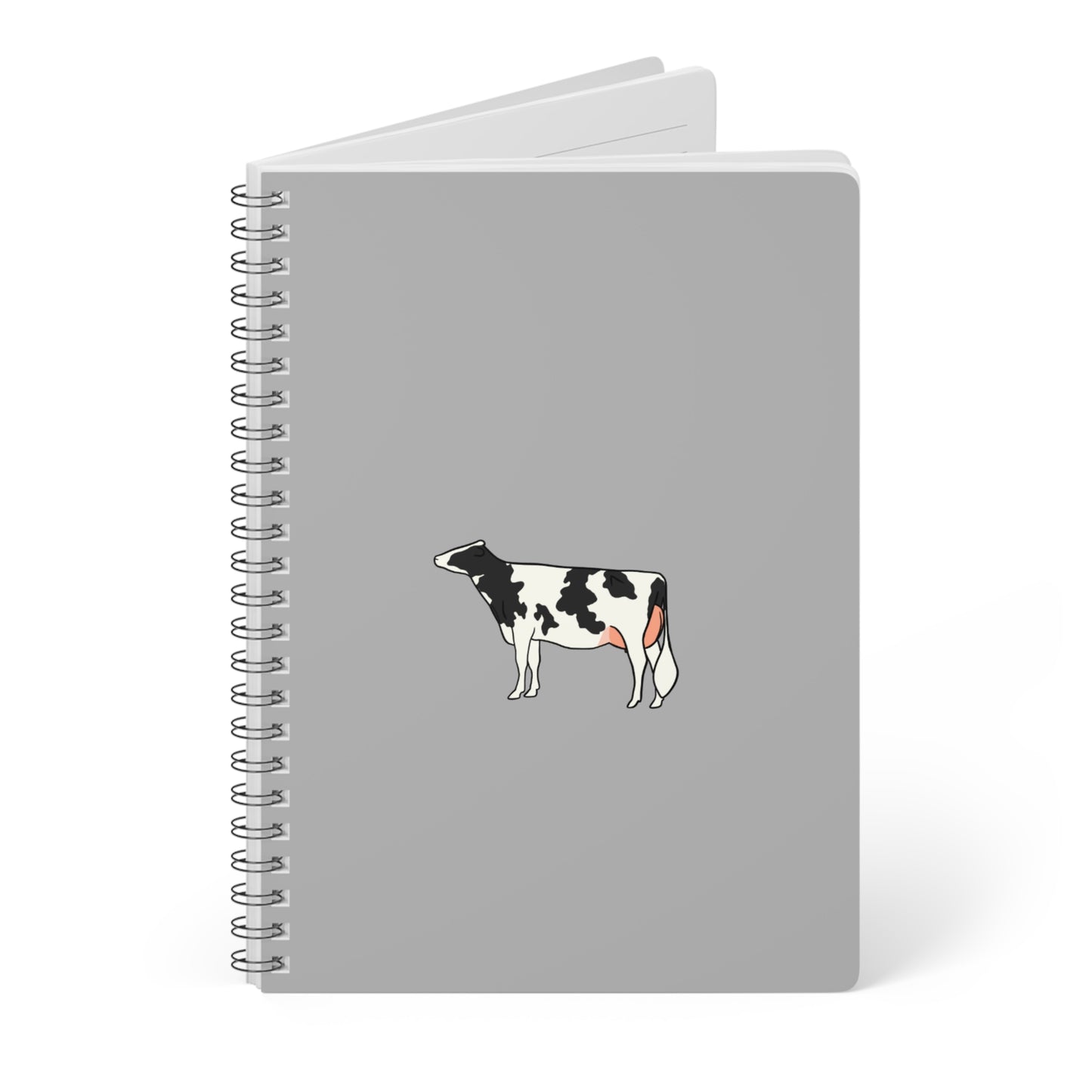 Black and white Holstein notebook