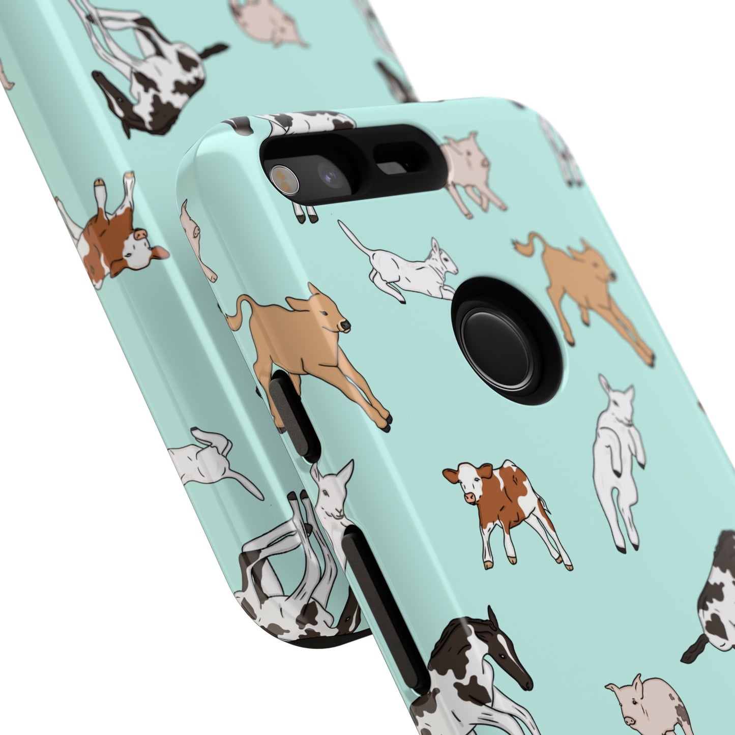 Android farmyard Freinds Blue Case