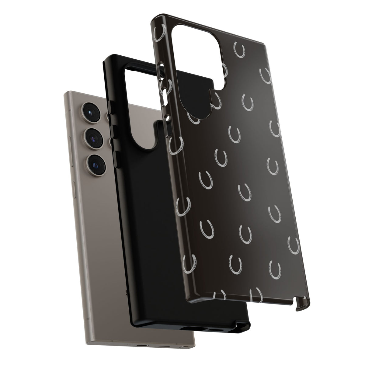 Android Wood Horse Shoe Cases