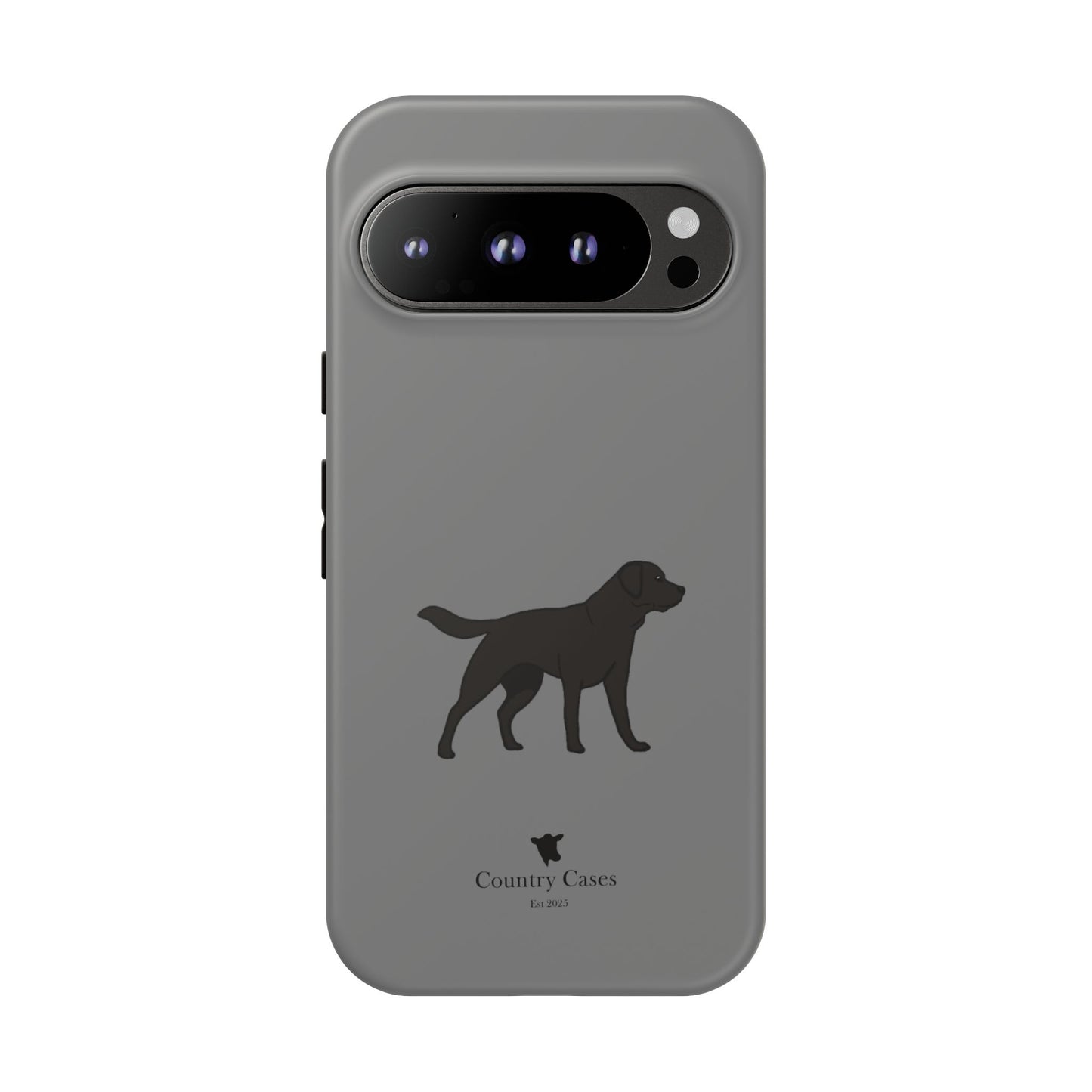 Android black Labrador case