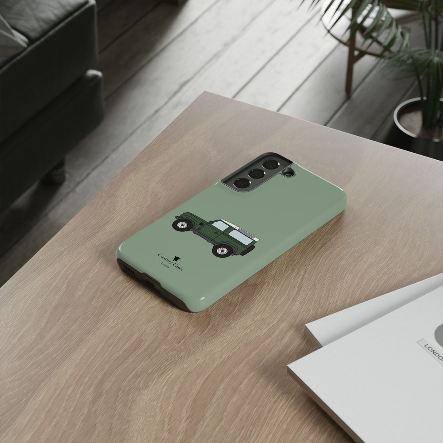 Android Green landy phone case