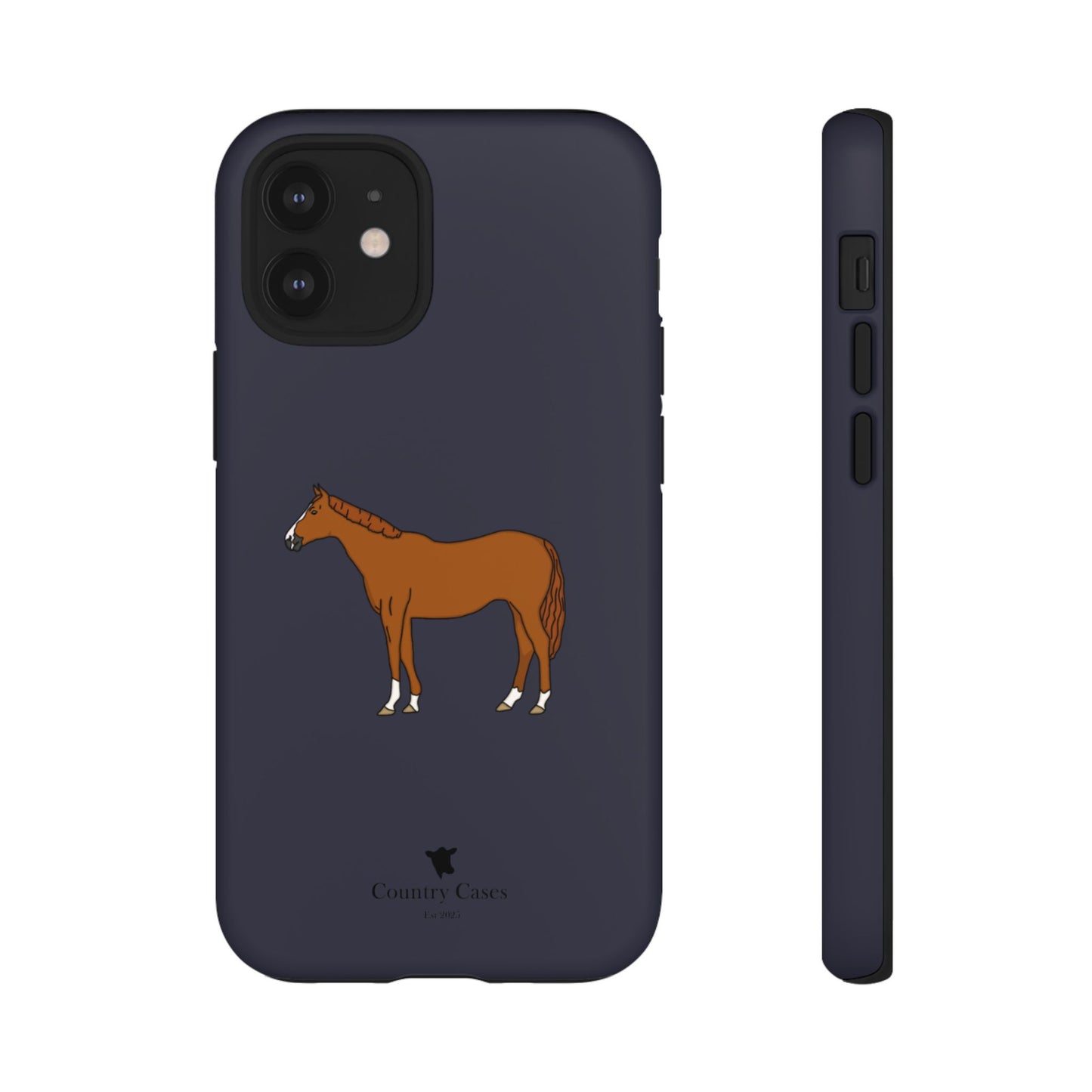 Chestnut horse case