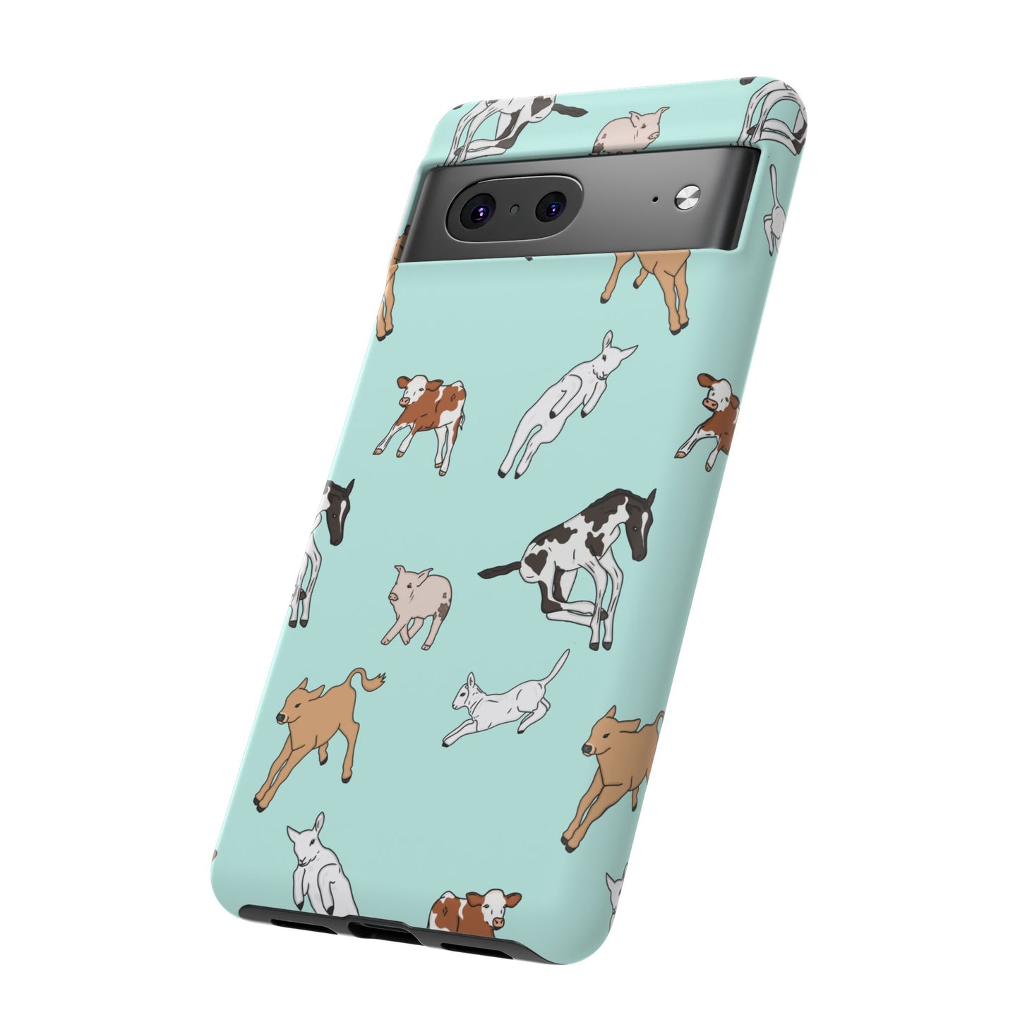 Android farmyard Freinds Blue Case