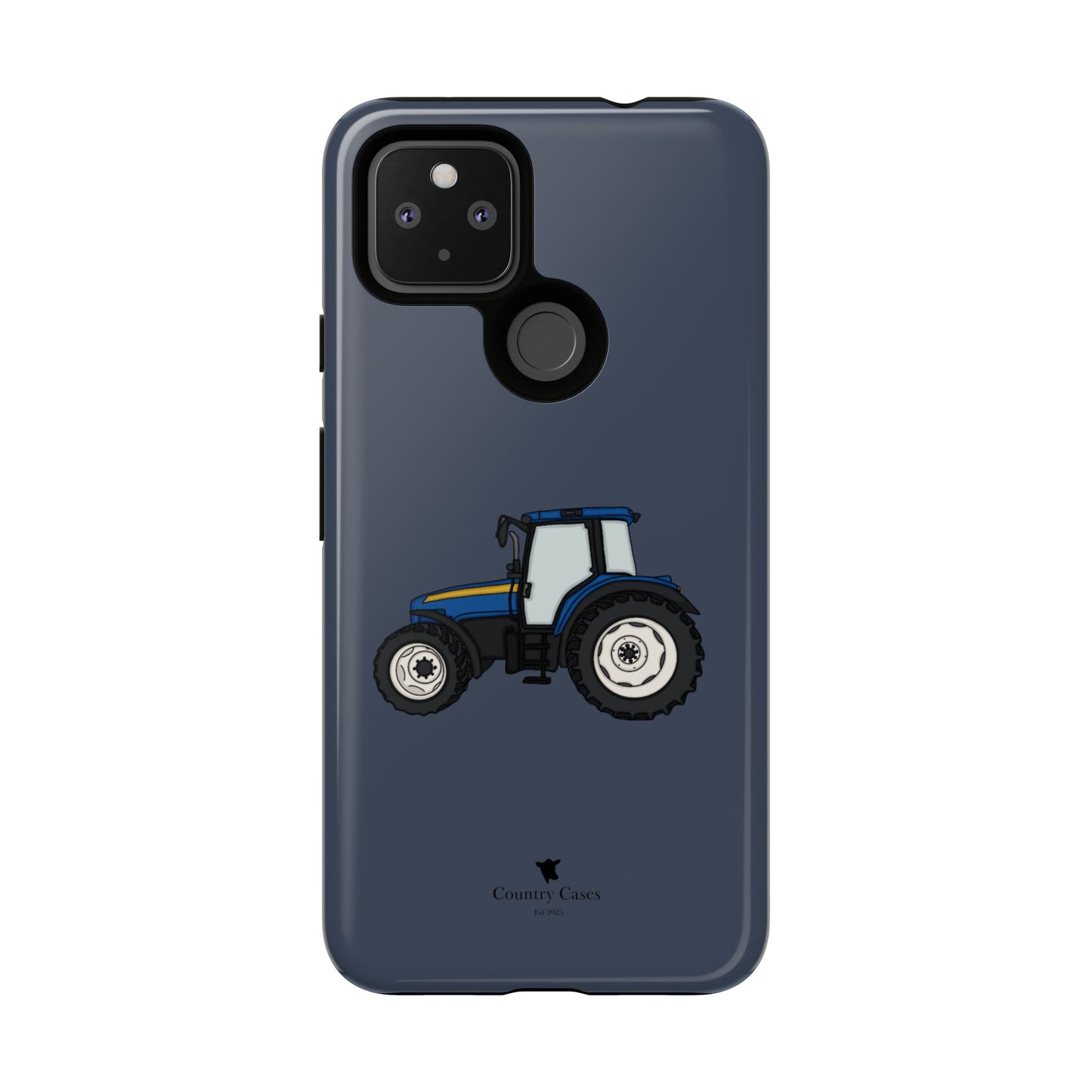 Android blue tractor case