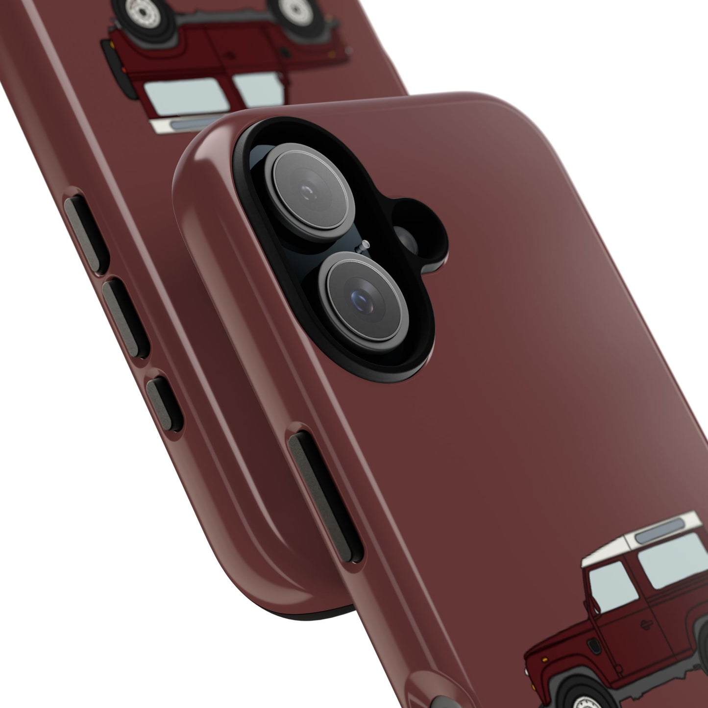 Berry red landy case