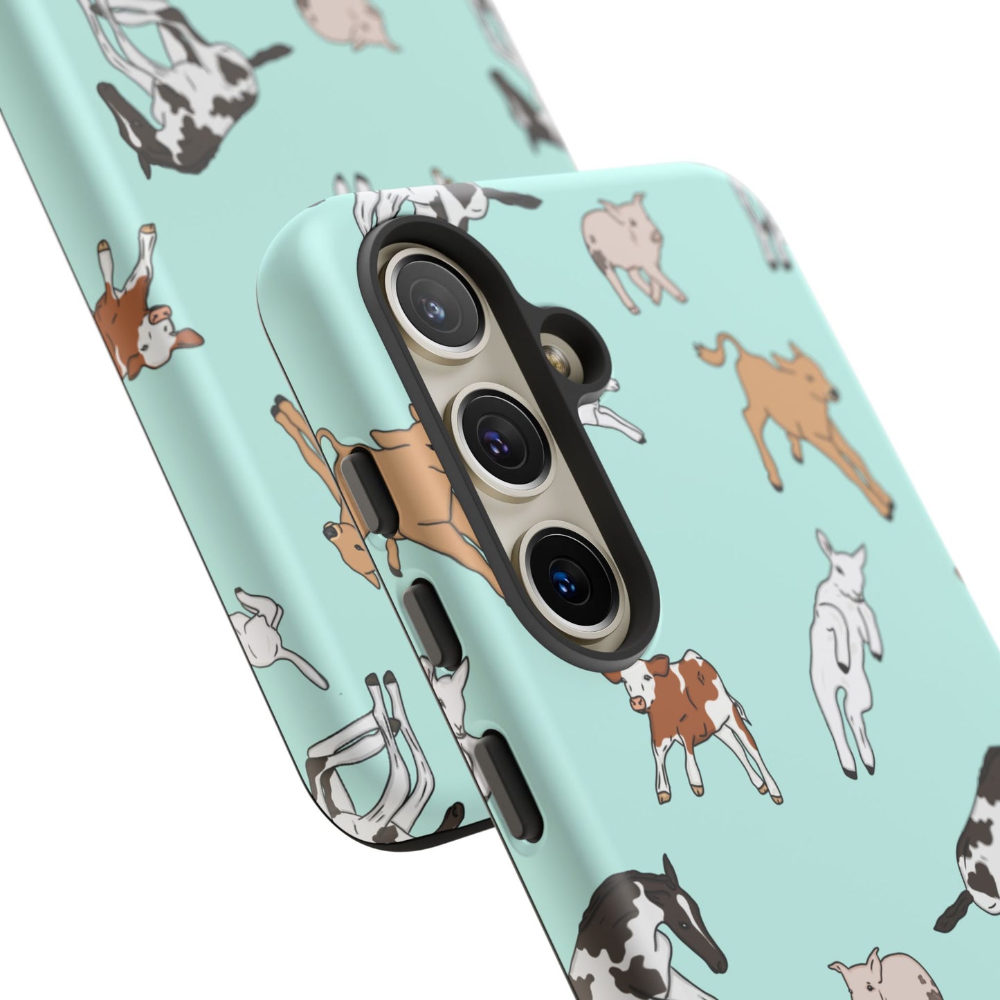 Android farmyard Freinds Blue Case