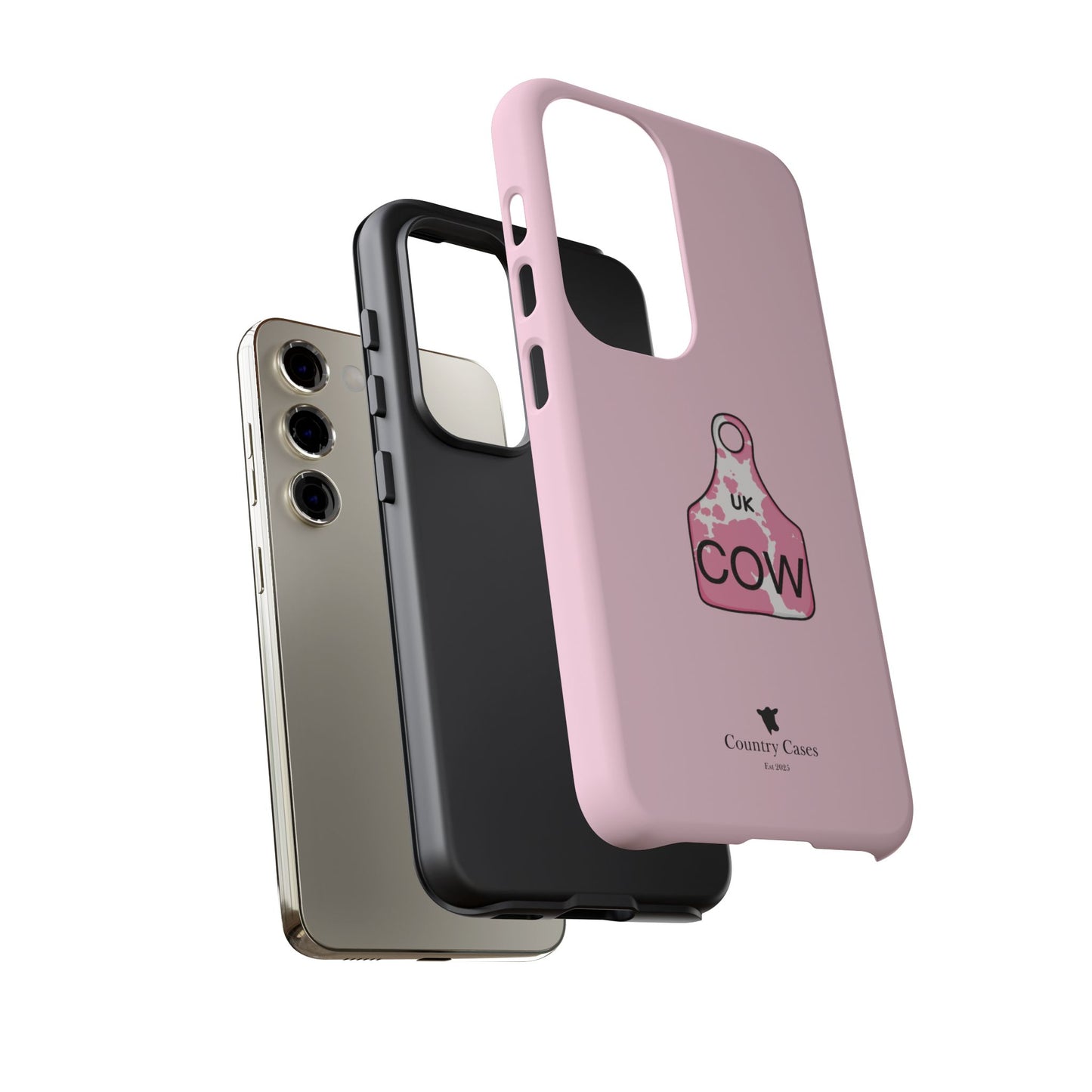Android pink ear tag case